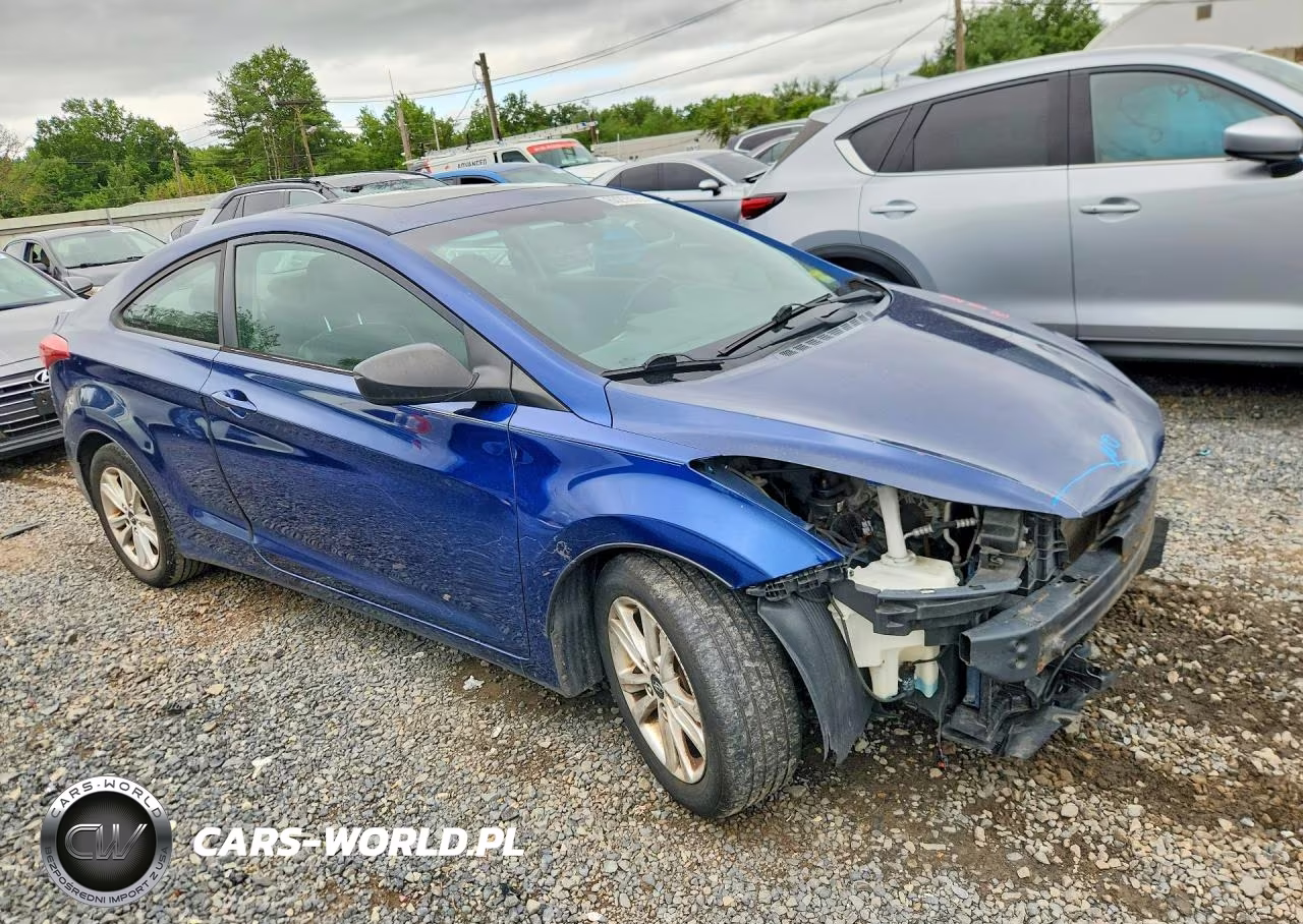 2013 Hyundai Elantra Coupe Se VIN:KMHDH6AE8DU019543 - 4