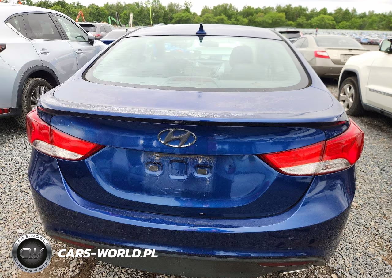 2013 Hyundai Elantra Coupe Se VIN:KMHDH6AE8DU019543 - 6