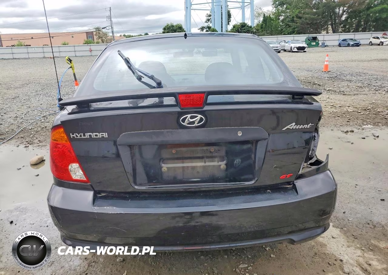 2004 Hyundai Accent Gl VIN:KMHCG35C04U303951 - 6
