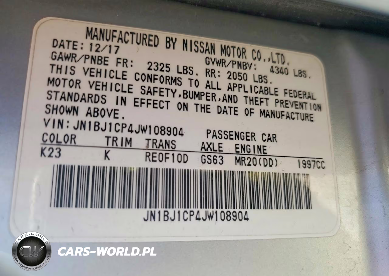 2018 Nissan Rogue Sport Sv VIN:JN1BJ1CP4JW108904 - 14