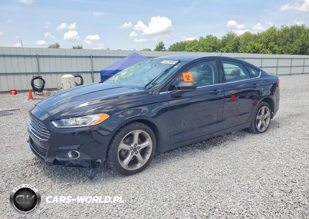 2016 Ford Fusion S VIN:3FA6P0G72GR305122 - 1