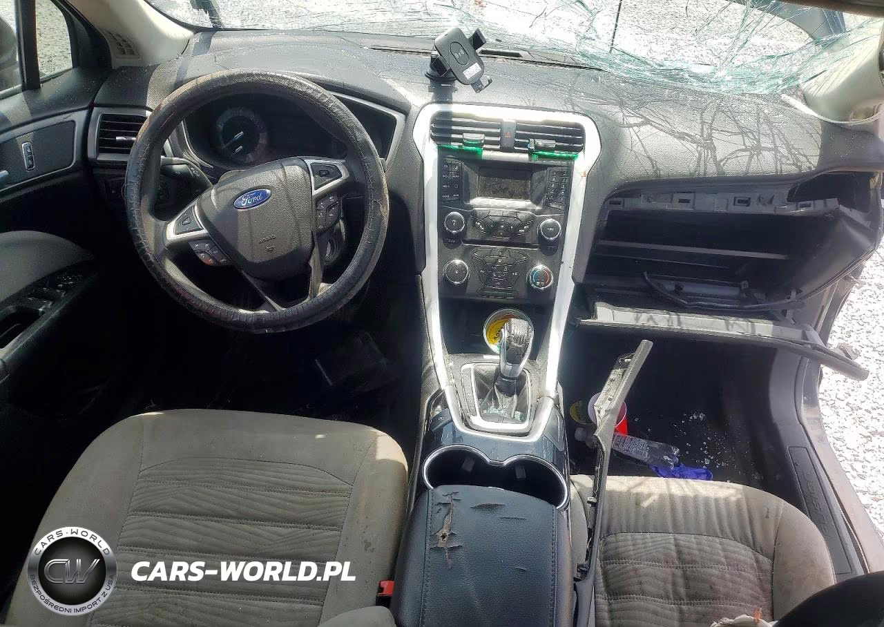 2016 Ford Fusion S VIN:3FA6P0G72GR305122 - 8
