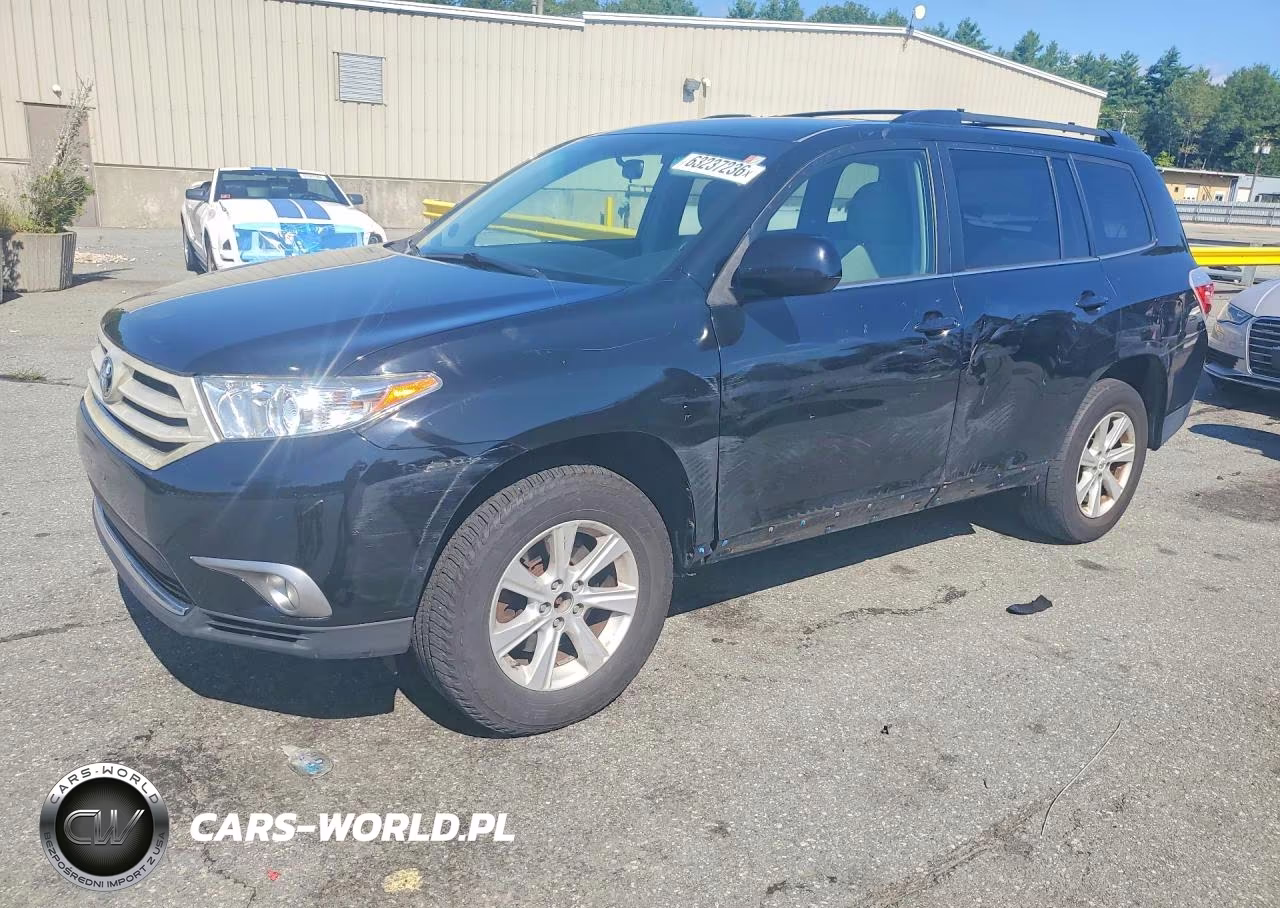 2011 Toyota Highlander Base VIN:5TDBK3EH0BS087093 - 1