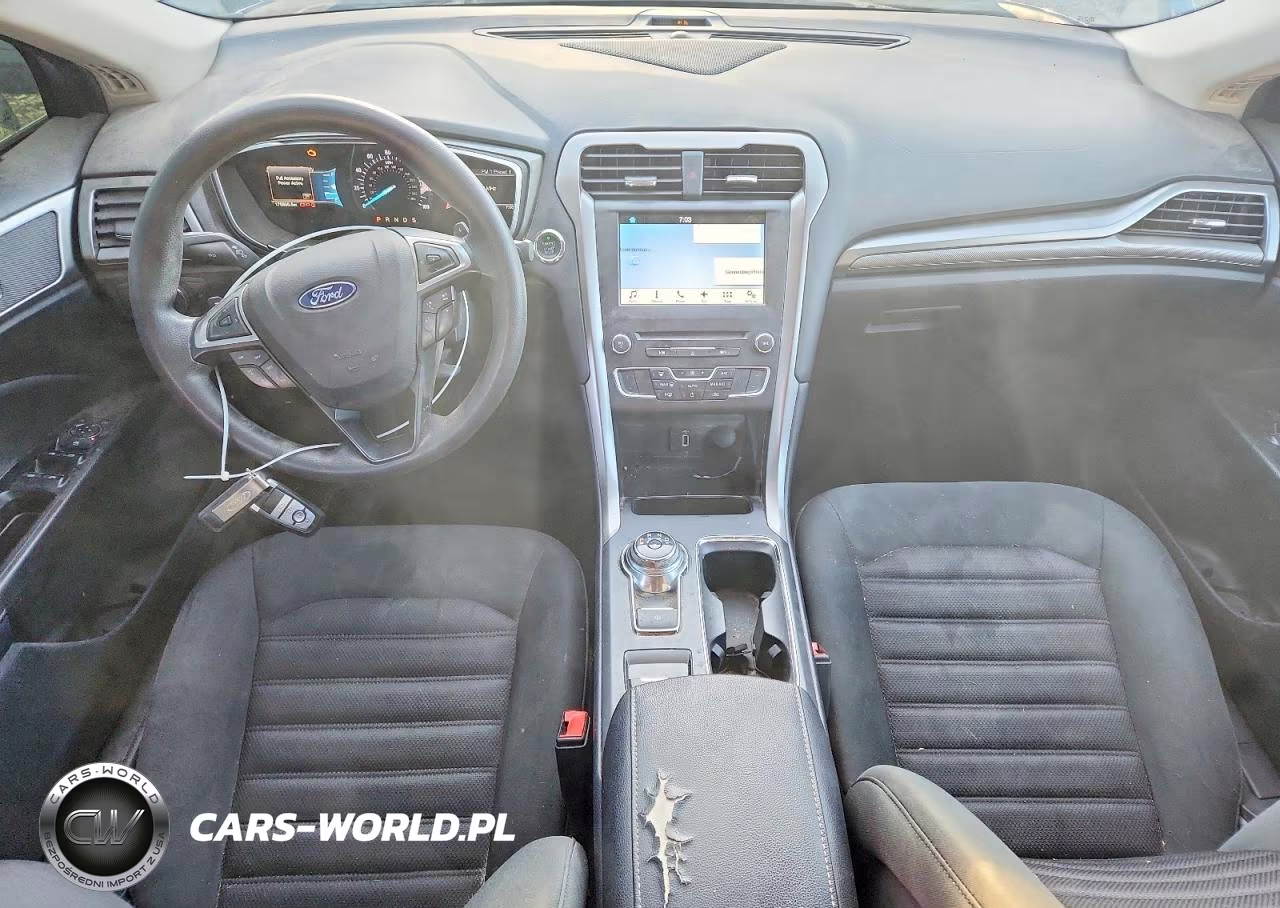 2017 Ford Fusion Se VIN:3FA6P0HD0HR128561 - 8