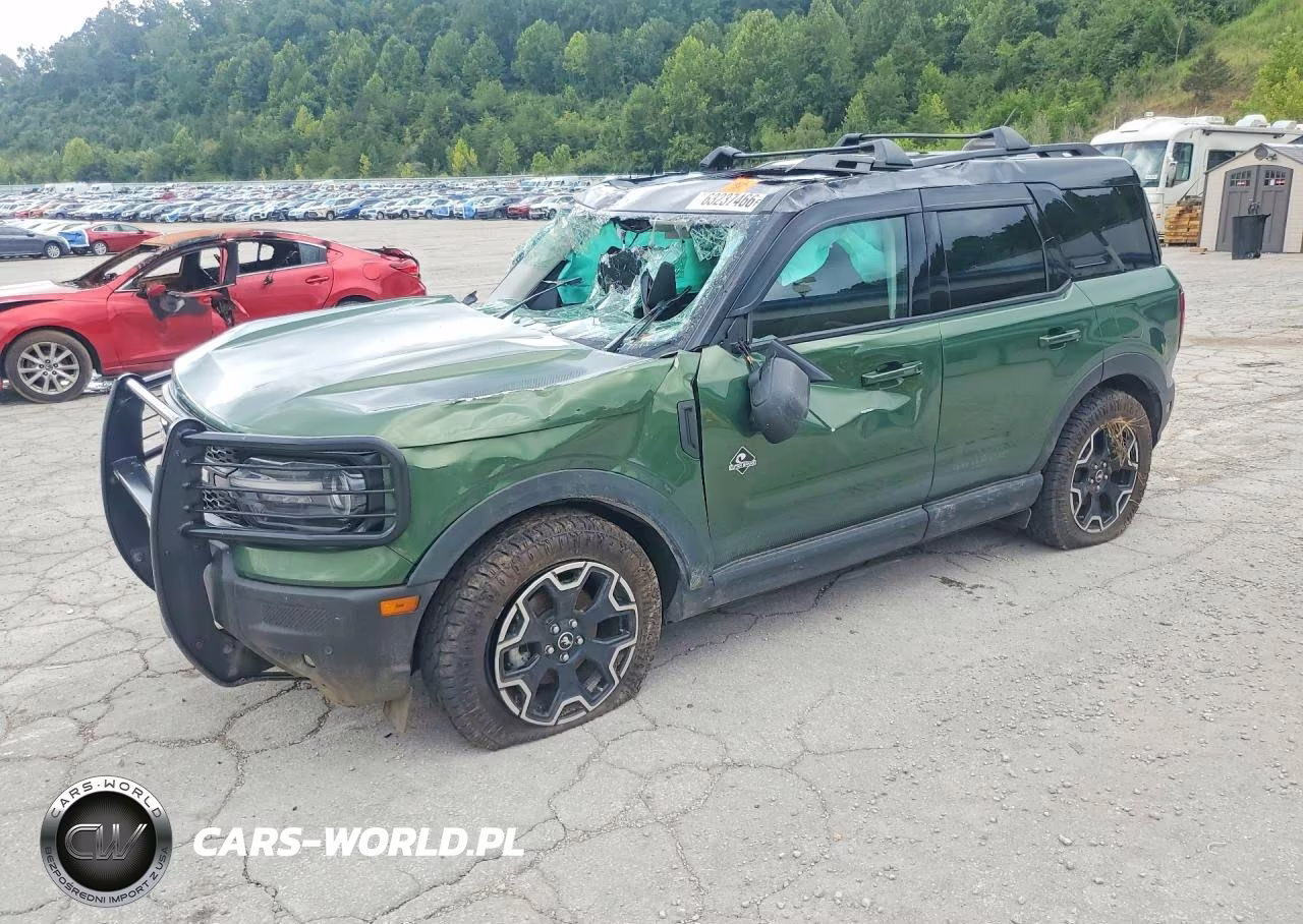 2025 Ford Bronco Sport Outer Banks VIN:3FMCR9CN5SRE15411 - 1