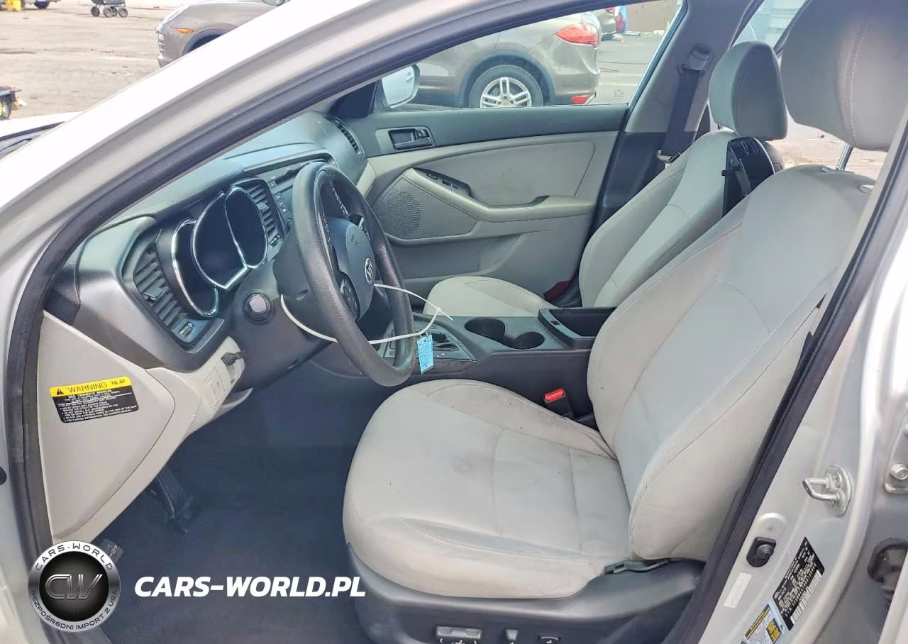 2013 Kia Optima Lx VIN:5XXGM4A79DG196868 - 7