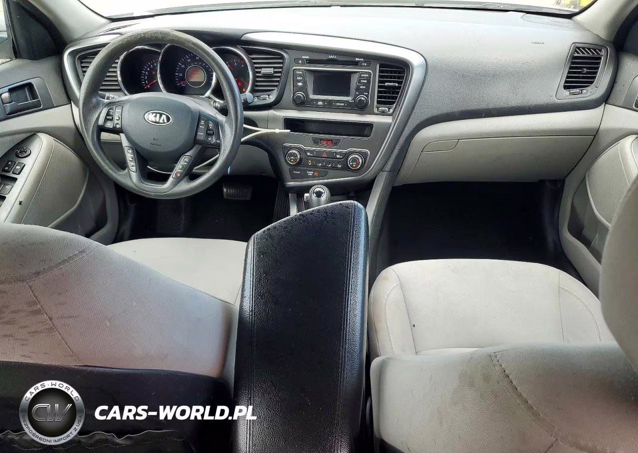 2013 Kia Optima Lx VIN:5XXGM4A79DG196868 - 8