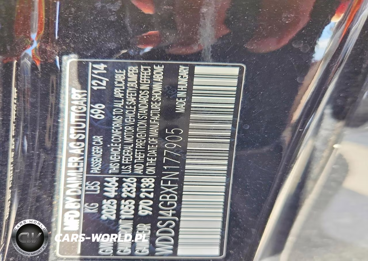 2015 Mercedes-Benz Cla 250 4Matic VIN:WDDSJ4GBXFN177905 - 12