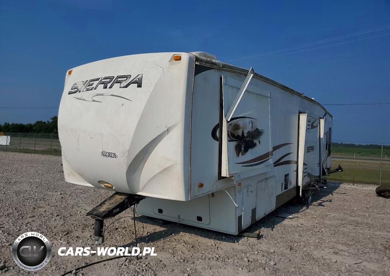 2011 Forest River Sierra Camper VIN:4X4FSEK21BJ036433 - 2