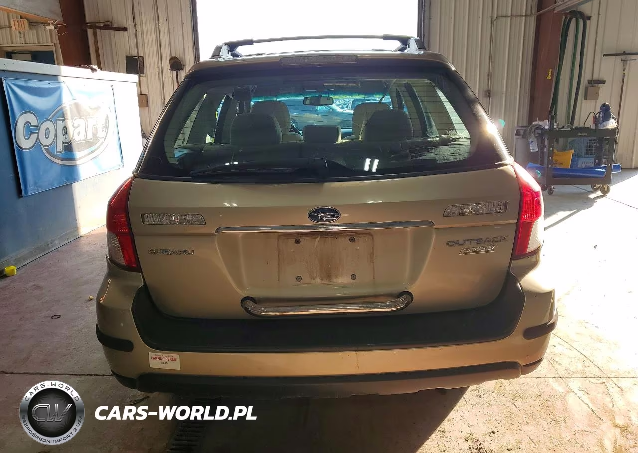 2008 Subaru Outback 2.5I VIN:4S4BP61C387349944 - 6
