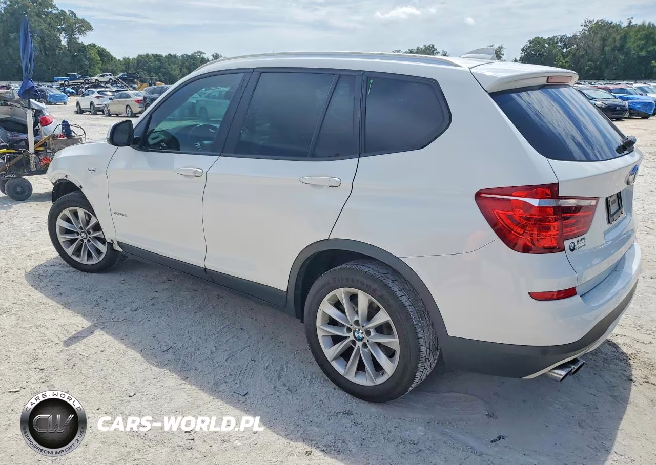 2017 BMW X3 Sdrive28I VIN:5UXWZ7C31H0V87365 - 2