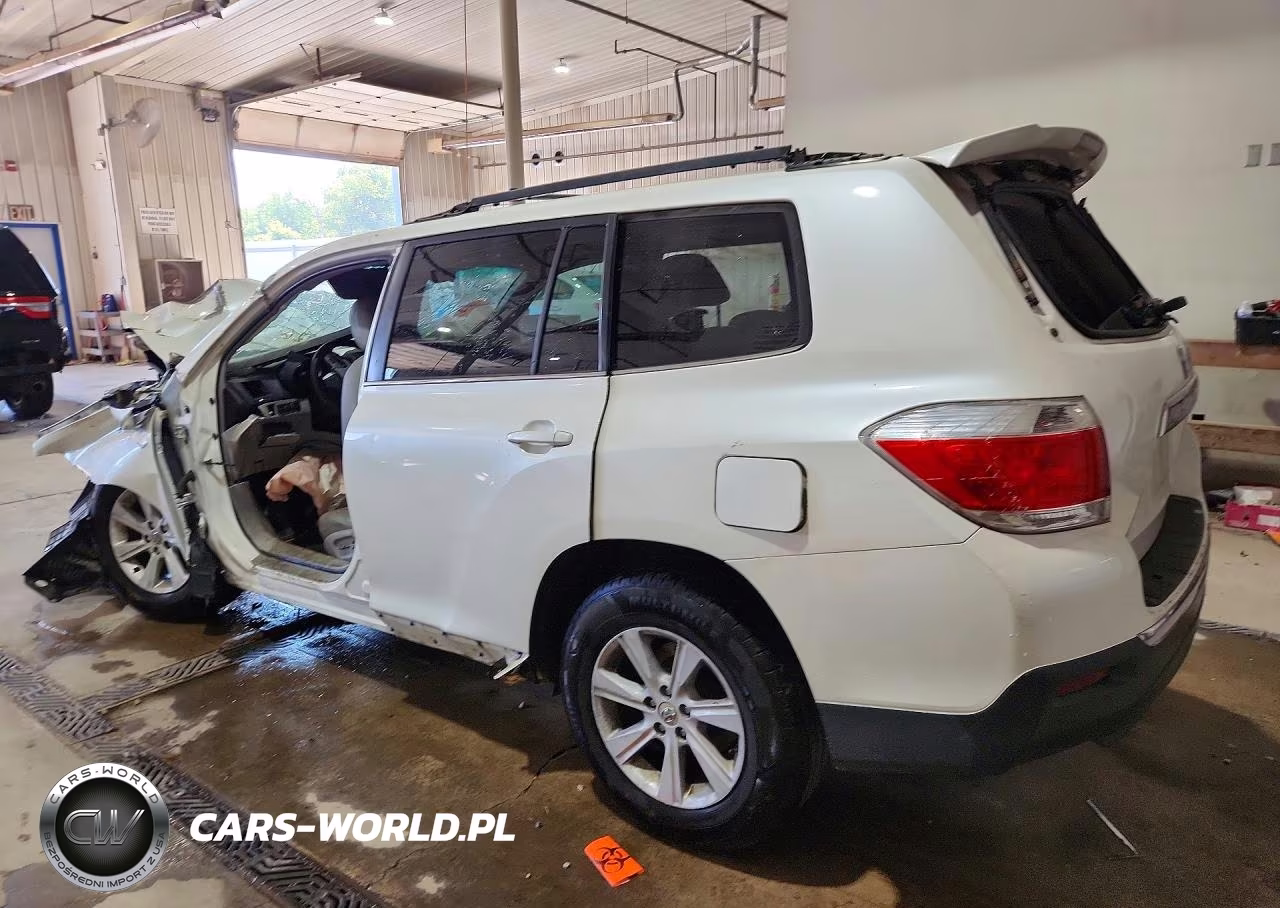 2012 Toyota Highlander Se VIN:5TDBK3EH5CS100177 - 2