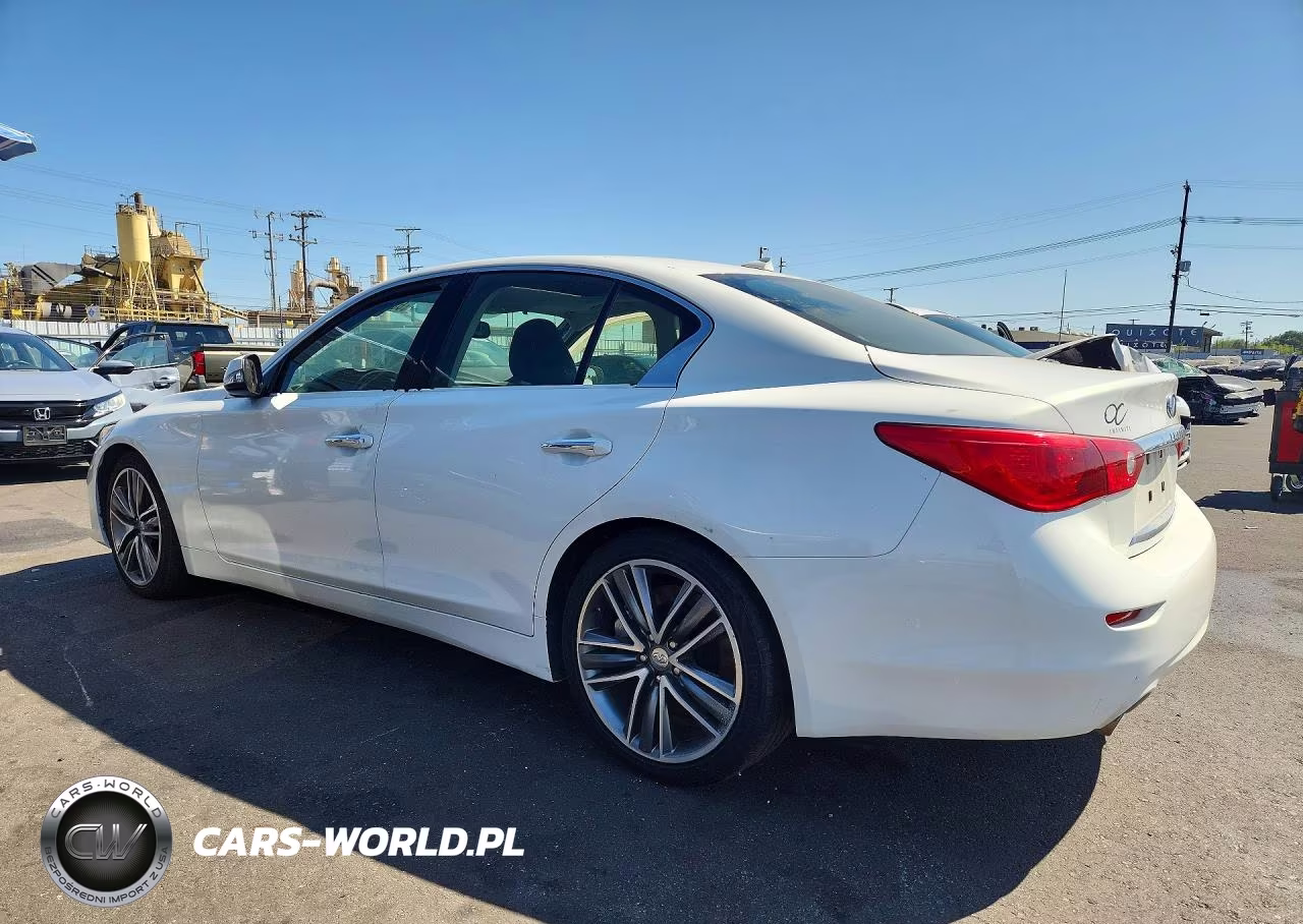 2014 Infiniti Q50 Hybrid Sport VIN:JN1AV7AP6EM691659 - 2