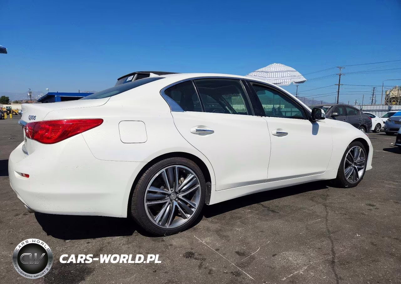 2014 Infiniti Q50 Hybrid Sport VIN:JN1AV7AP6EM691659 - 3