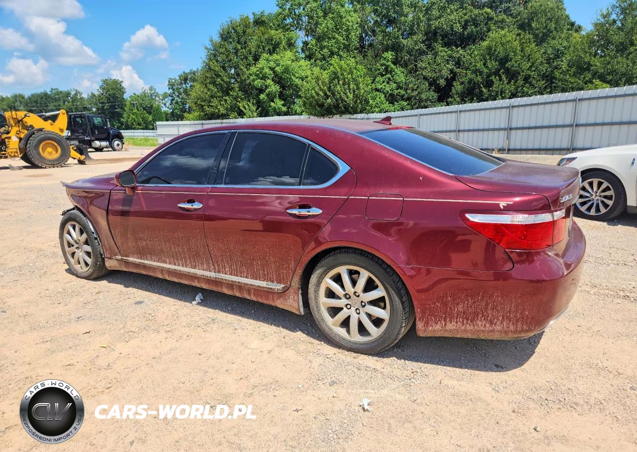 2007 Lexus Ls 460 VIN:JTHBL46F975031777 - 2