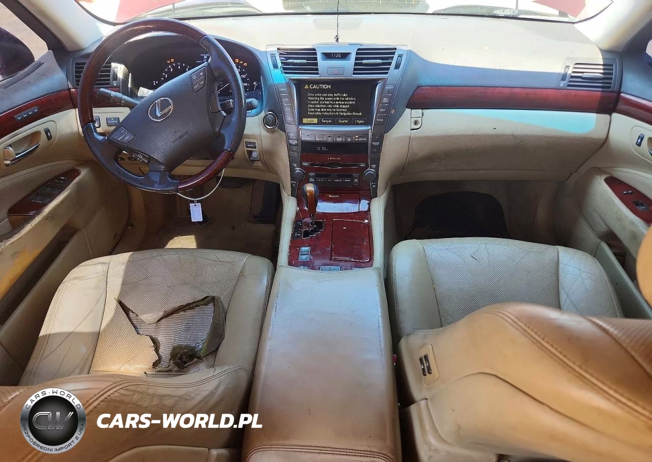 2007 Lexus Ls 460 VIN:JTHBL46F975031777 - 8