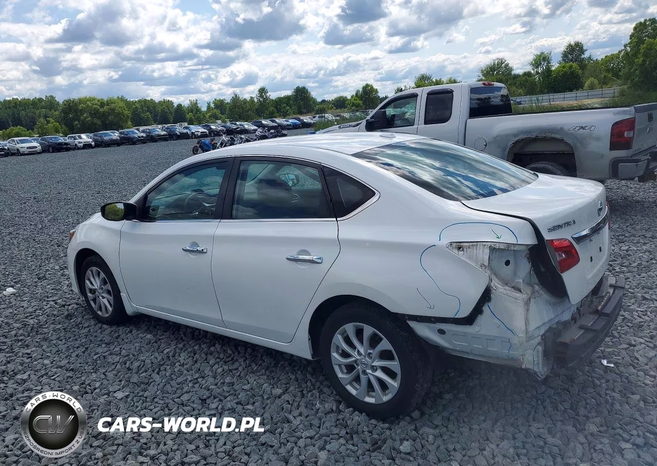 2019 Nissan Sentra Sv VIN:3N1AB7AP2KY447069 - 2