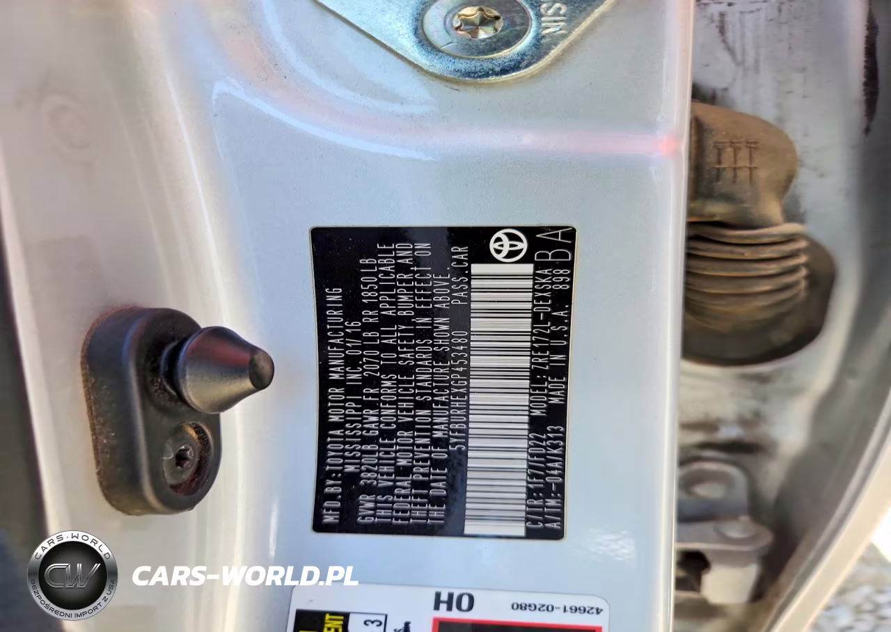 2016 Toyota Corolla S Plus VIN:5YFBURHEXGP453480 - 13