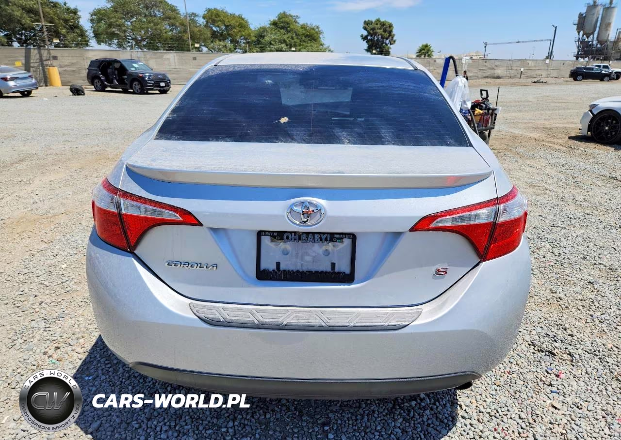 2016 Toyota Corolla S Plus VIN:5YFBURHEXGP453480 - 6
