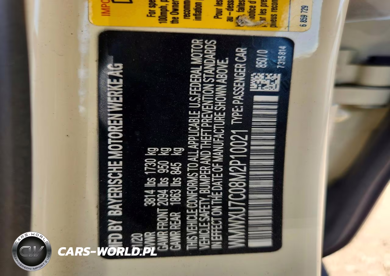 2021 Mini Cooper VIN:WMWXU7C08M2P10021 - 13