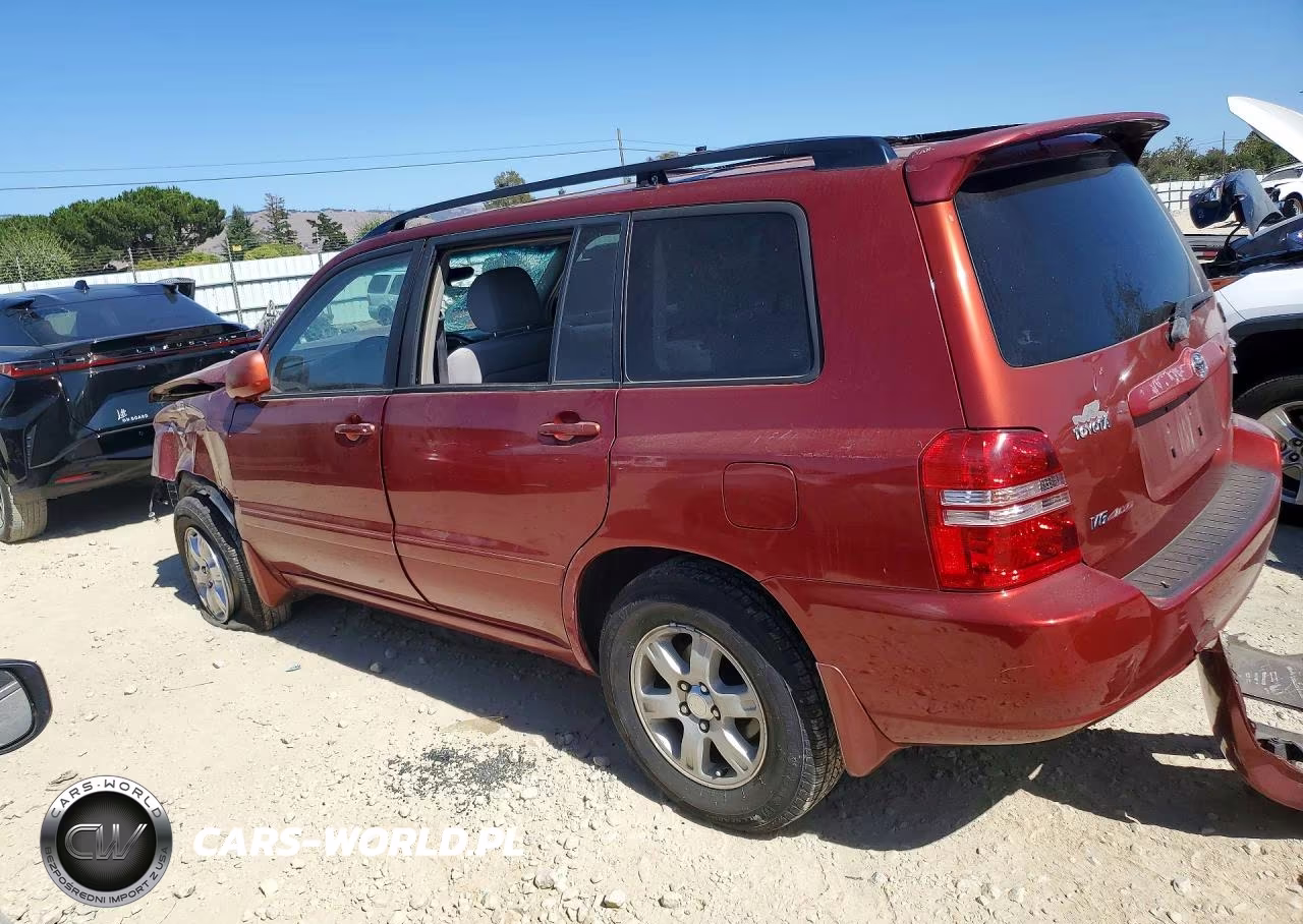 2001 Toyota Highlander Base VIN:JTEHF21A210022468 - 2