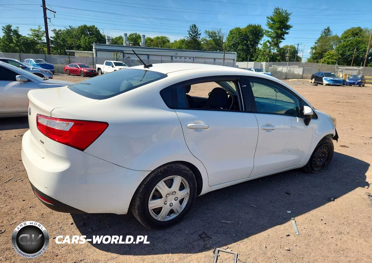 2013 Kia Rio Lx VIN:KNADM4A32D6276721 - 3