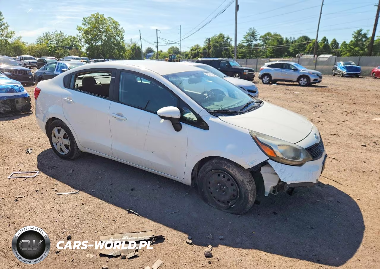 2013 Kia Rio Lx VIN:KNADM4A32D6276721 - 4