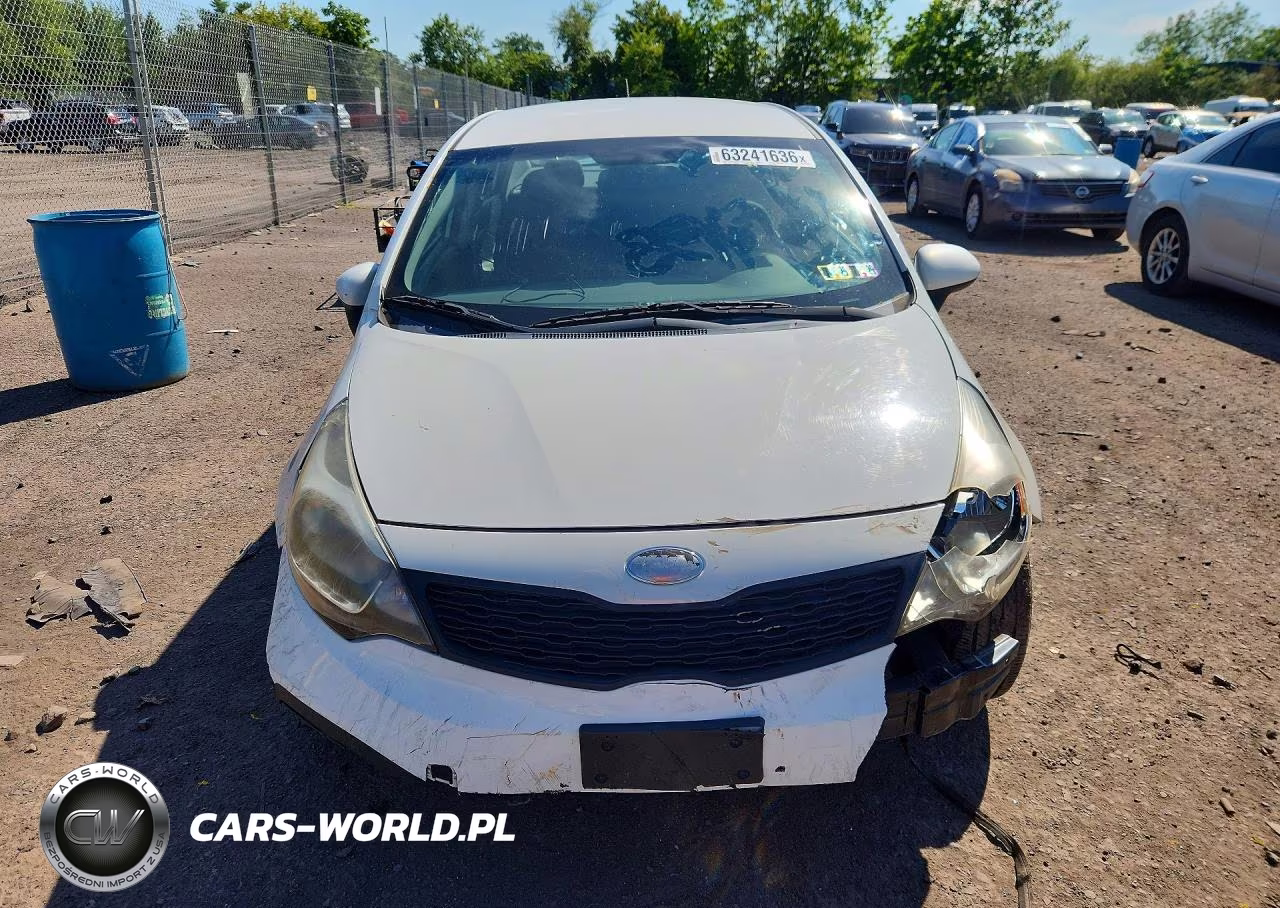 2013 Kia Rio Lx VIN:KNADM4A32D6276721 - 5