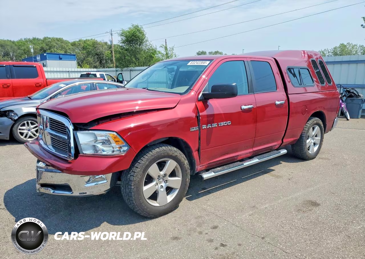 2012 Dodge Ram 1500 Slt VIN:1C6RD7GT7CS124853 - 1