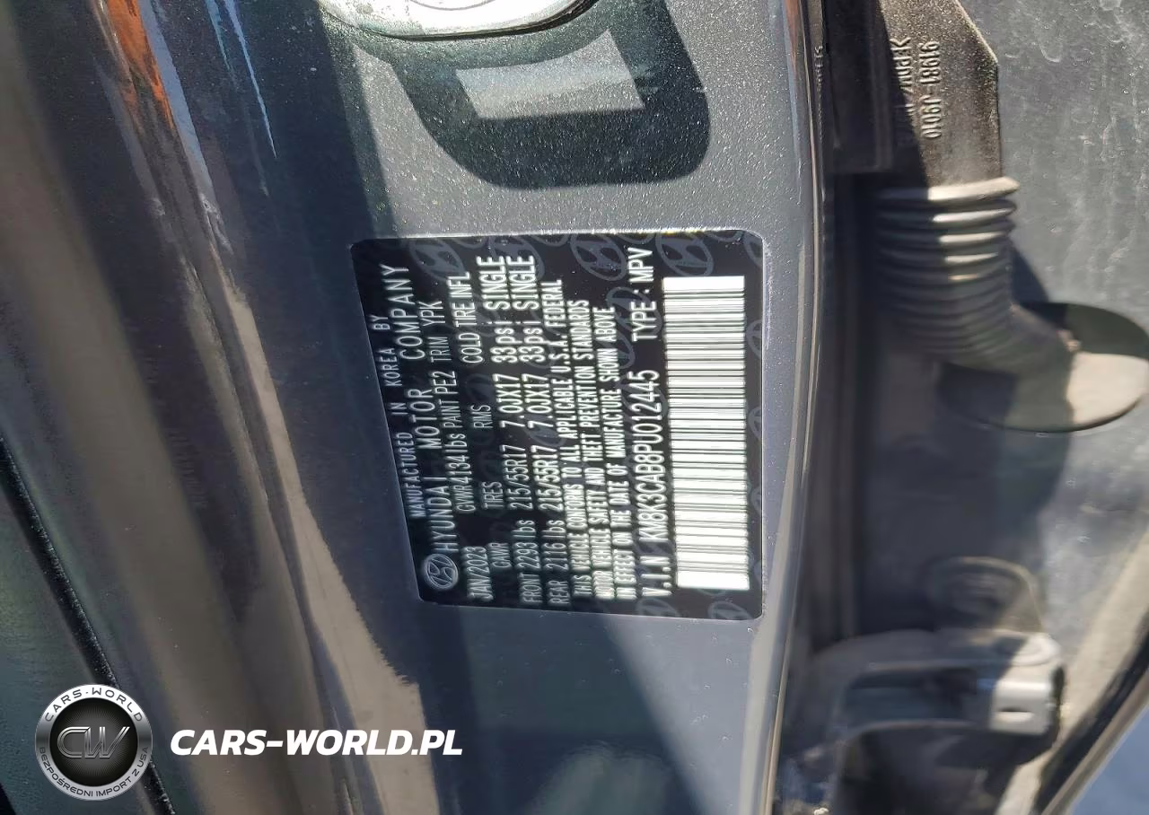 2023 Hyundai Kona Sel VIN:KM8K3CAB8PU012445 - 13