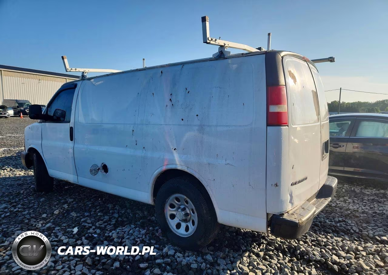 2010 Chevrolet Express G1500 VIN:1GCUGADX7A1138740 - 2