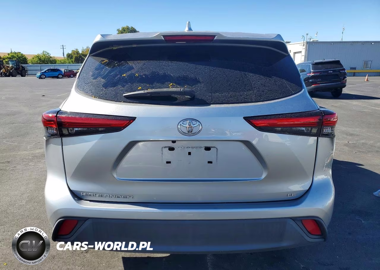 2021 Toyota Highlander Le VIN:5TDZZRAH0MS081249 - 6