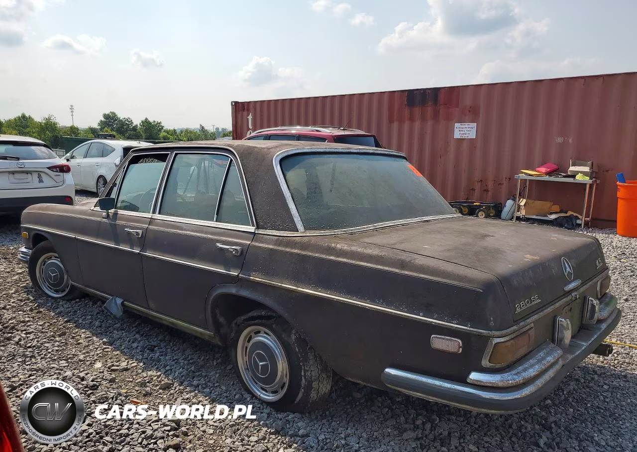 1972 Mercedes-Benz 280 Se VIN:10806712008533 - 2