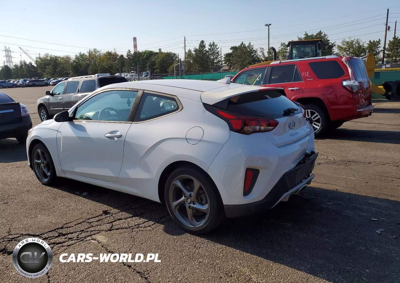 2019 Hyundai Veloster 2.0L VIN:KMHTG6AF7KU018243 - 2