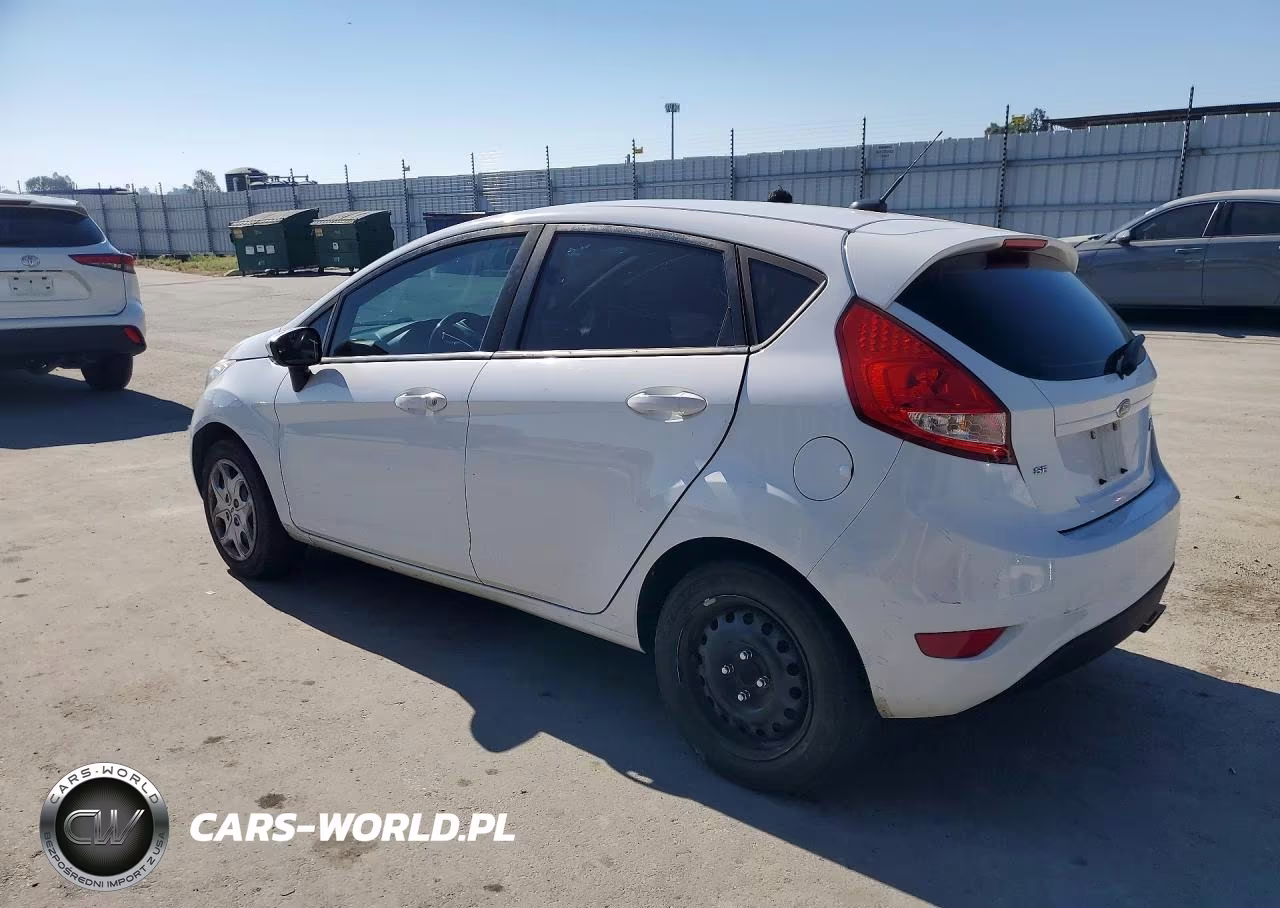 2012 Ford Fiesta Se VIN:3FADP4EJXCM151134 - 2