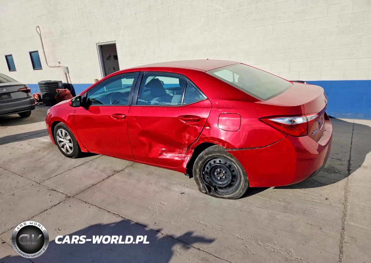 2015 Toyota Corolla Le VIN:2T1BURHE0FC348302 - 2