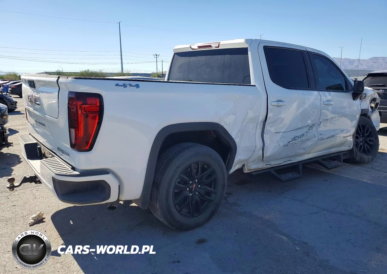 2021 GMC Sierra K1500 Elevation VIN:3GTU9CED5MG434386 - 3