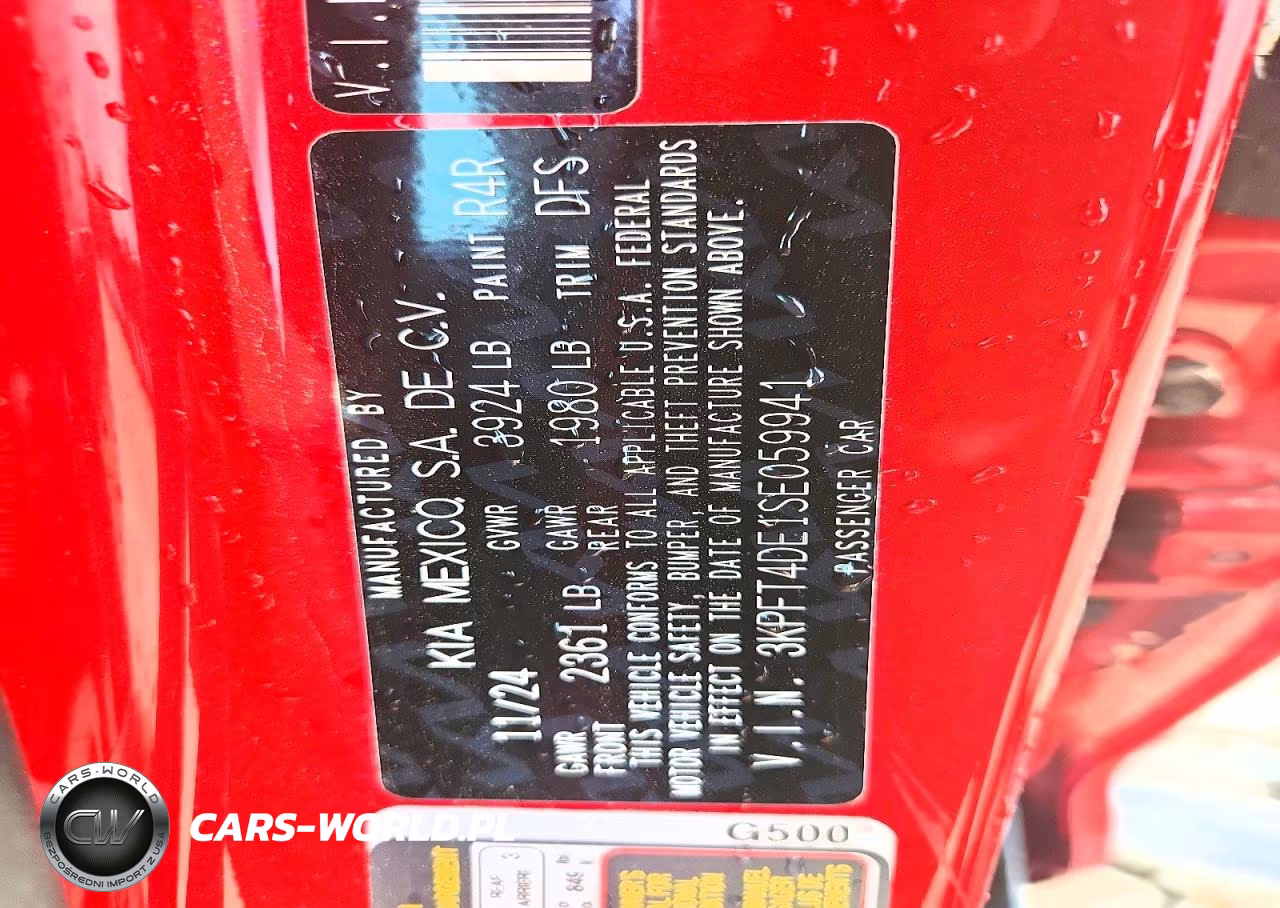 2025 Kia K4 Lxs VIN:3KPFT4DE1SE059941 - 12