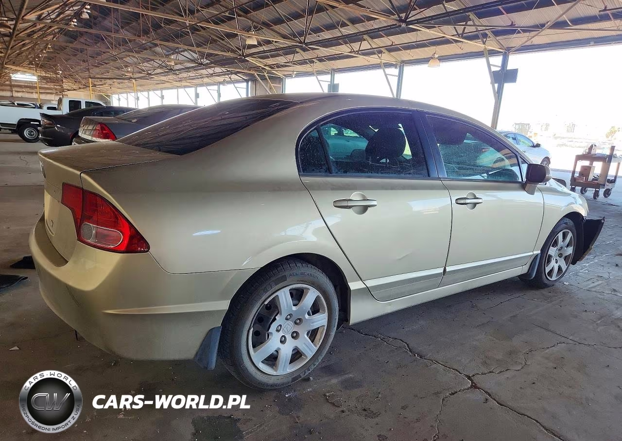 2007 Honda Civic Lx VIN:1HGFA16537L031902 - 3