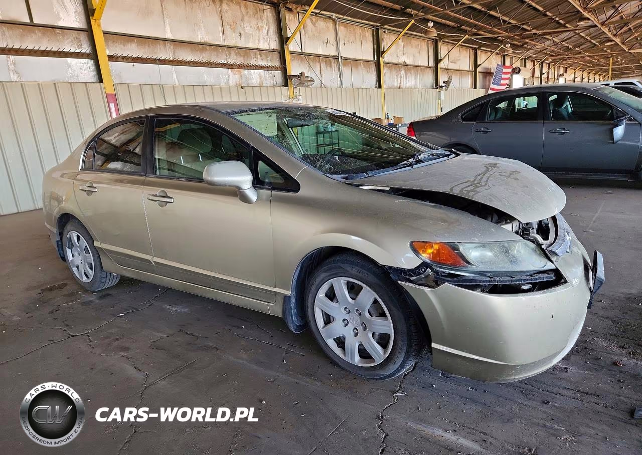 2007 Honda Civic Lx VIN:1HGFA16537L031902 - 4