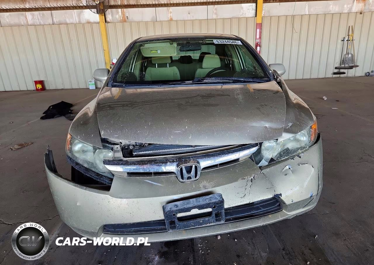 2007 Honda Civic Lx VIN:1HGFA16537L031902 - 5