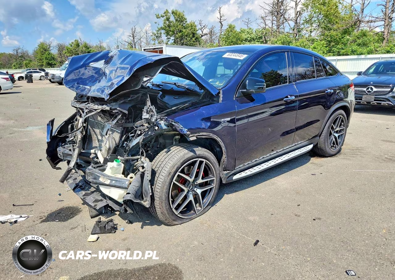 2019 Mercedes-Benz Gle Coupe 43 Amg VIN:4JGED6EB5KA151688 - 1