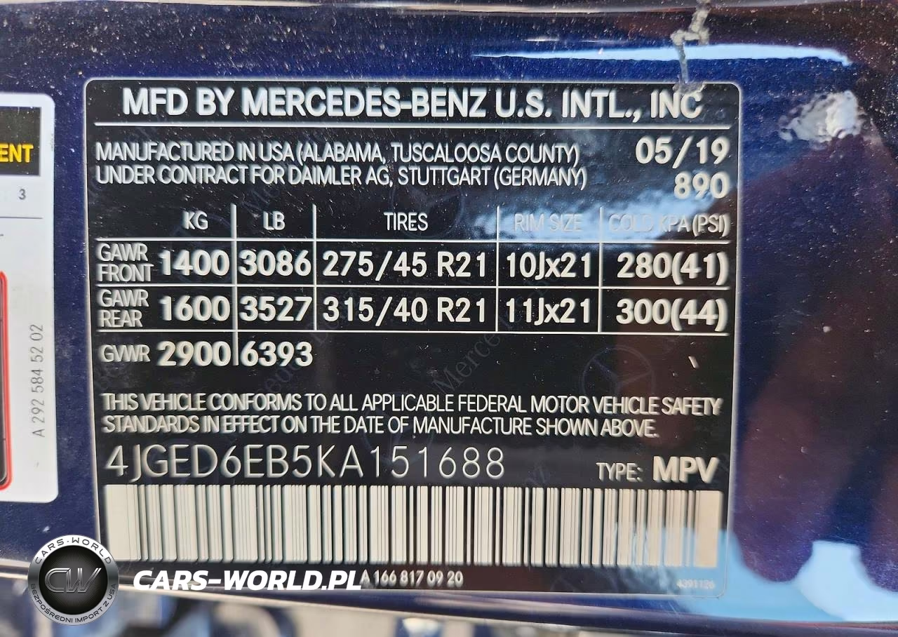 2019 Mercedes-Benz Gle Coupe 43 Amg VIN:4JGED6EB5KA151688 - 14