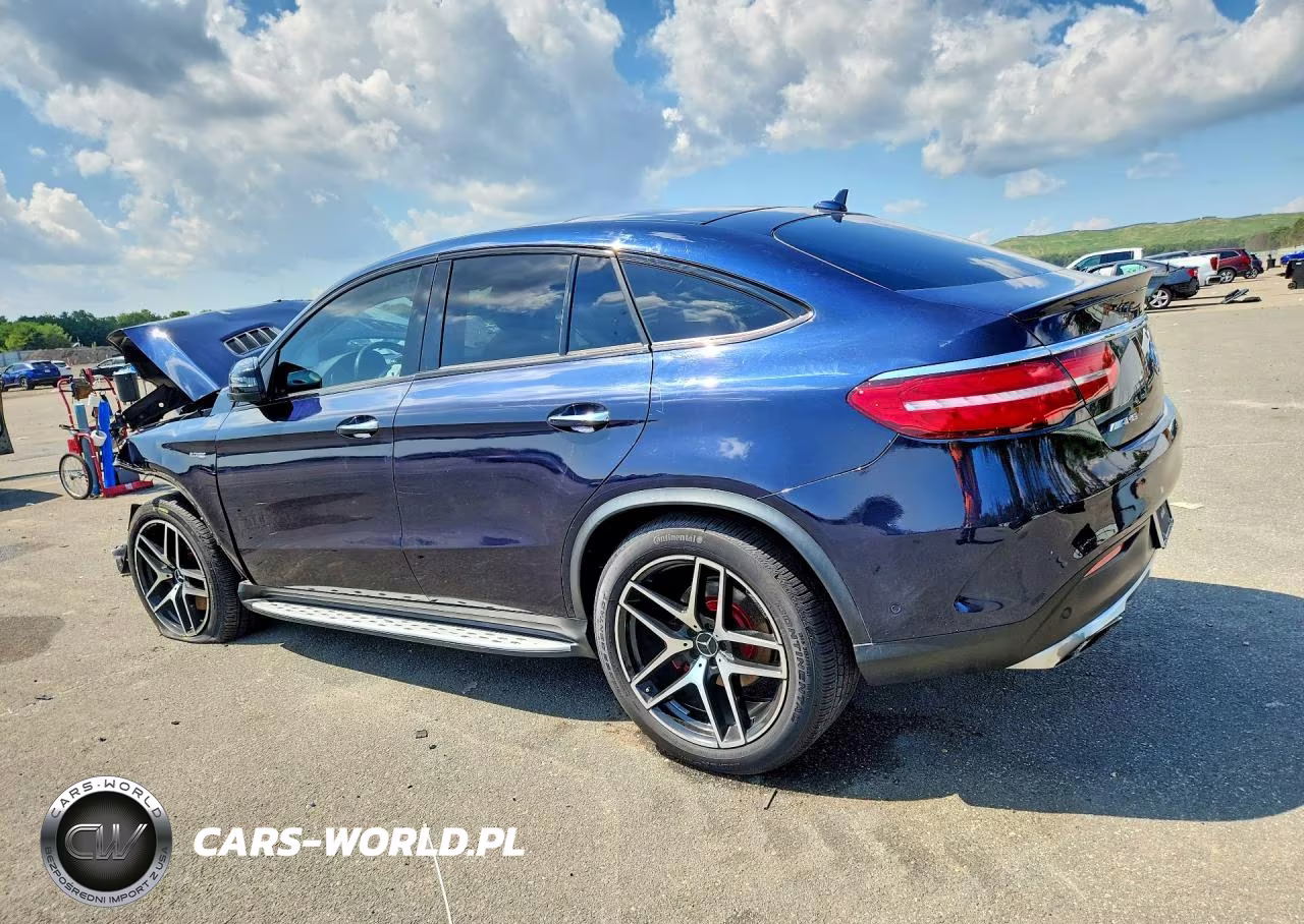 2019 Mercedes-Benz Gle Coupe 43 Amg VIN:4JGED6EB5KA151688 - 2