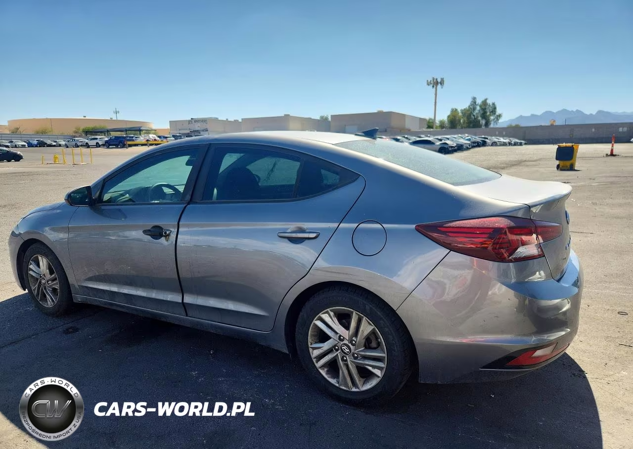 2019 Hyundai Elantra Sel VIN:KMHD84LFXKU836293 - 2