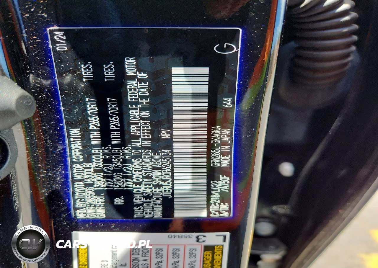 2024 Toyota 4Runner Trd Off-Road VIN:JTERU5JR0R6245134 - 13