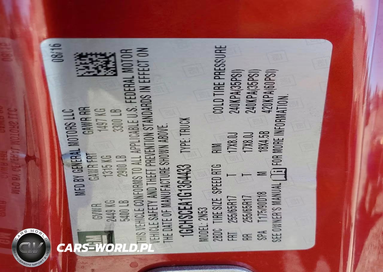 2016 Chevrolet Colorado Lt VIN:1GCHSCEA1G1364433 - 13
