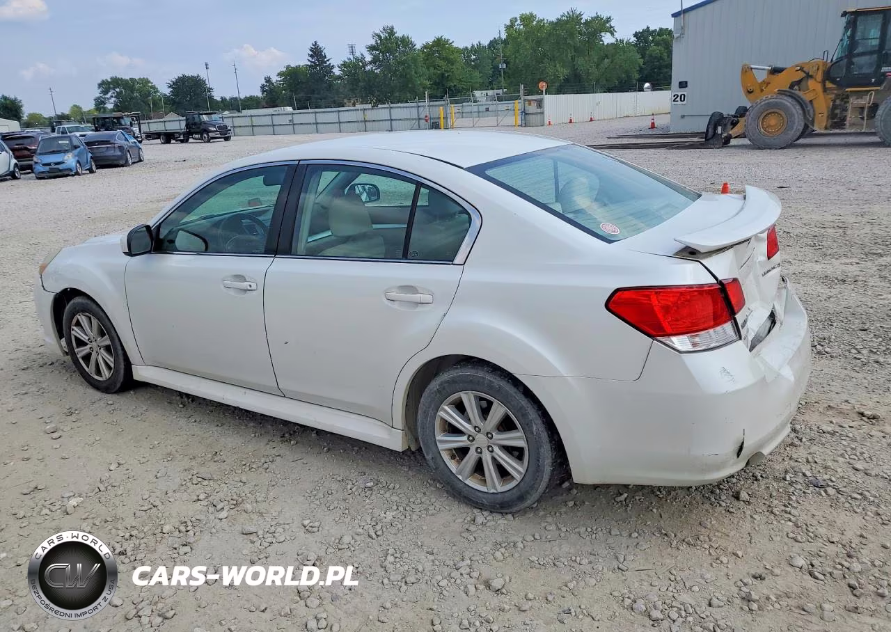 2011 Subaru Legacy 2.5I Premium VIN:4S3BMCC64B3254844 - 2