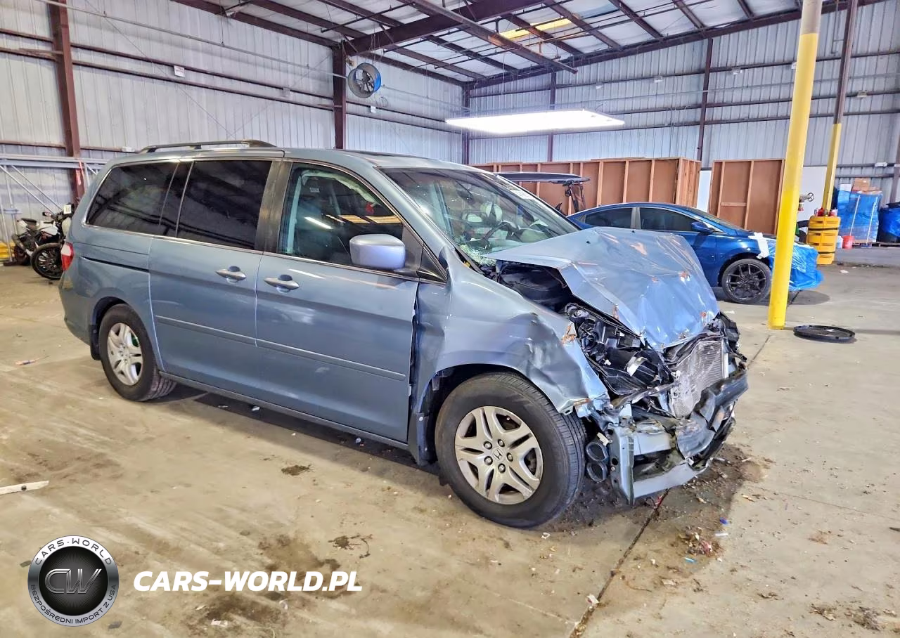 2007 Honda Odyssey Exl VIN:5FNRL38757B099234 - 4