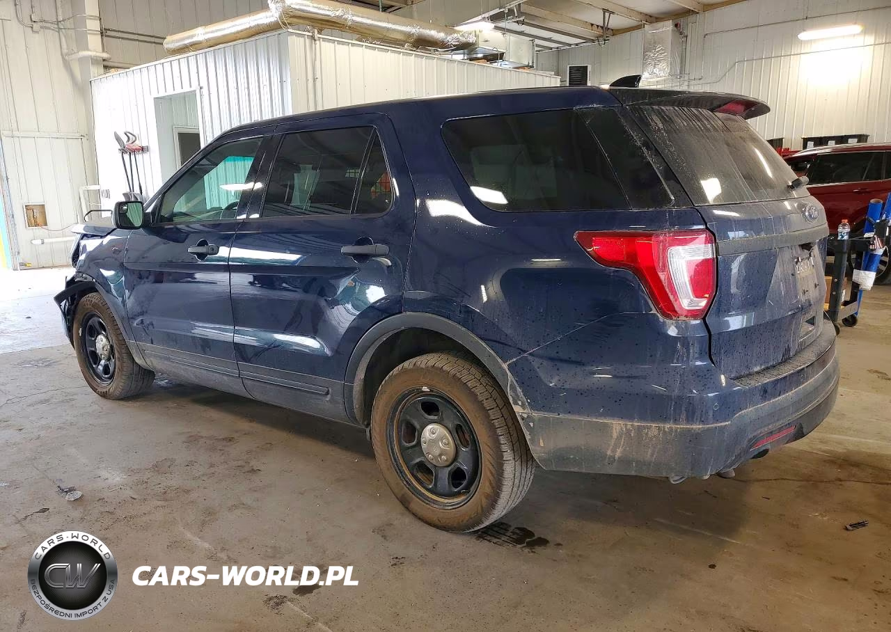 2017 Ford Explorer Police Interceptor VIN:1FM5K8AR1HGA63649 - 2